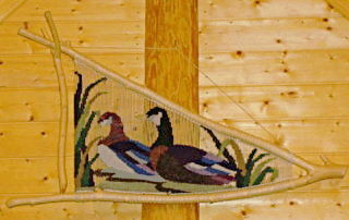 2羽の水鳥 横58㎝