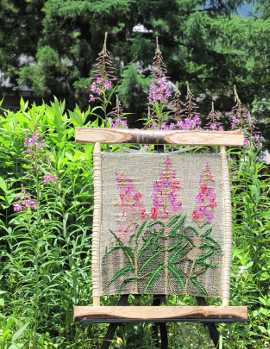 ヤナギラン　縦55㎝　横45㎝