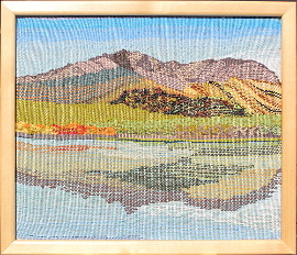 戸隠鏡池　縦50㎝　横60㎝