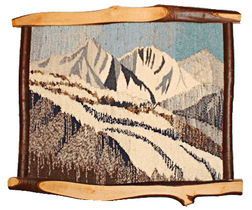 白馬三山　縦55㎝　横66㎝