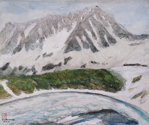 立山みくりが池 F10号