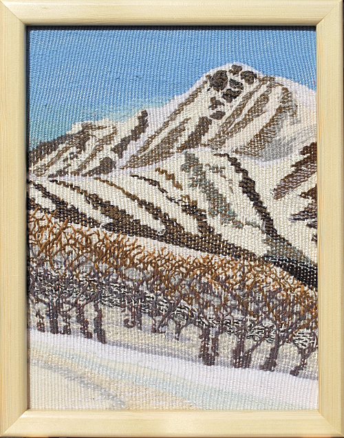 五竜岳　 縦42㎝　横30㎝