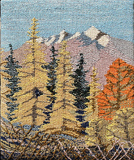 鹿島槍　縦46㎝　横38㎝